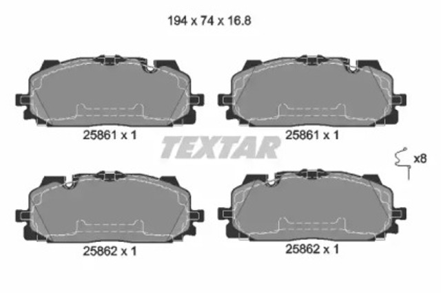 2586101 Textar
