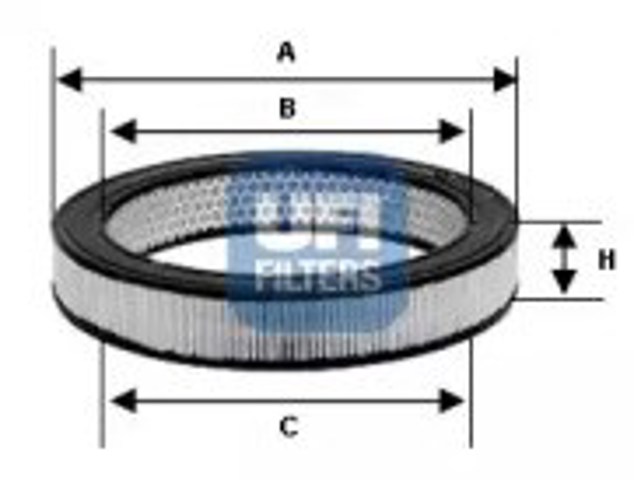 Filtr powietrza 2794600 UFI