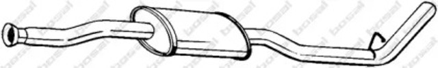 Tłumik, środkowa część 279711 BOSAL