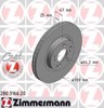 Tarcza hamulcowa przednia 280316620 ZIMMERMANN