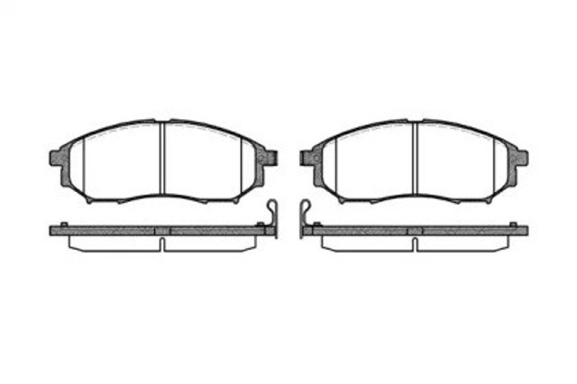 Klocki hamulcowe Renault Koleos