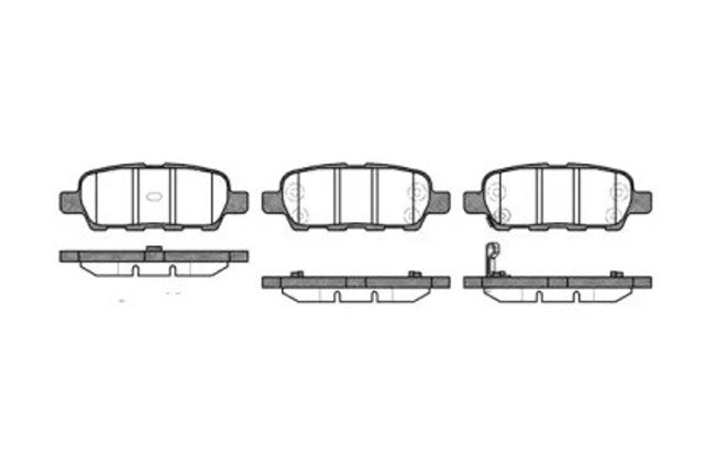 Klocki hamulcowe Infiniti FX