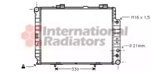 Chłodnica silnika 30002283 VAN WEZEL