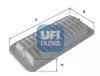 Filtr powietrza 3024700 UFI