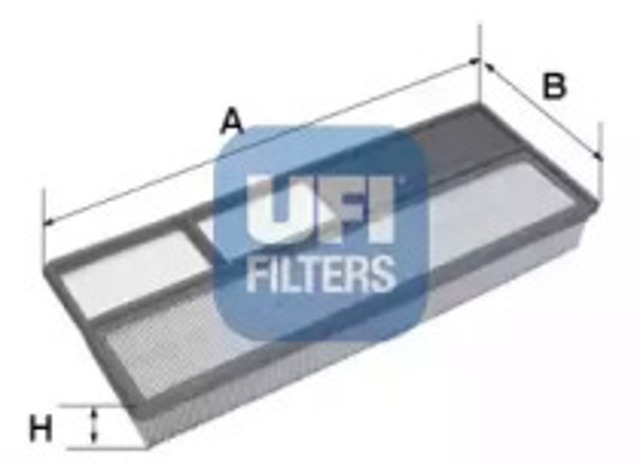 Filtr powietrza 3026500 UFI