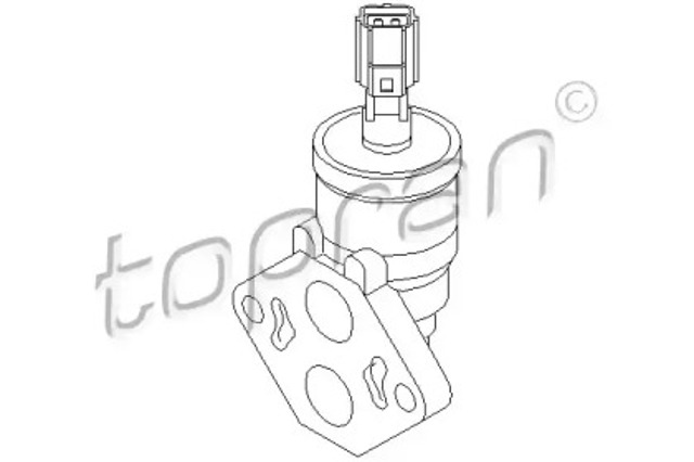 Regulator biegu jałowego 302681 HANS PRIES