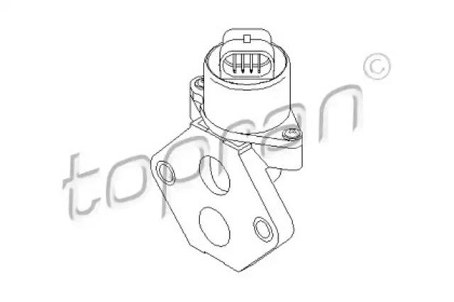 Regulator biegu jałowego 302683 HANS PRIES