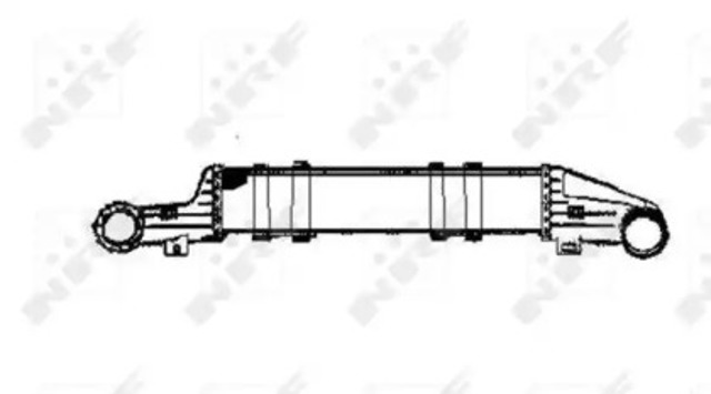 Chłodnica intercoolera 30421 NRF