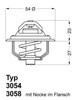 Termostat 305487D50 WAHLER