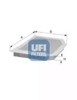 Filtr powietrza 3059700 UFI