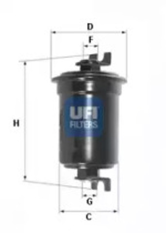 Filtr paliwa 3152400 UFI