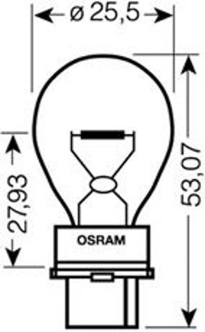 Żarówka 3156 OSRAM