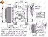 Sprężarka klimatyzacji 32227 NRF