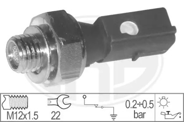 Czujnik ciśnienia oleju Mercedes A W169