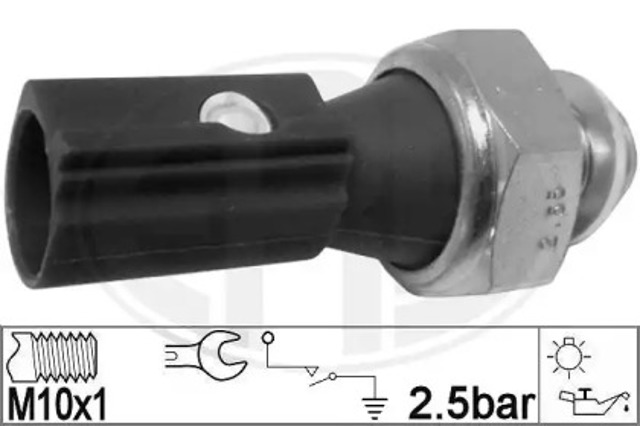 Czujnik ciśnienia oleju 330832 ERA