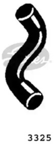 Przewód (króciec) chłodnicy górny Opel Ascona 84, 89