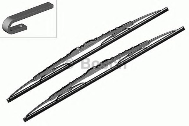 Pióro wycieraczki szyby przedniej, zestaw (2 szt.) do Peugeot 405 15B