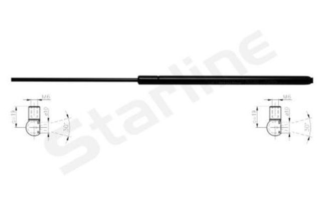 Amortyzator maski 3444805 STARLINE