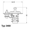 Termostat 346888D WAHLER