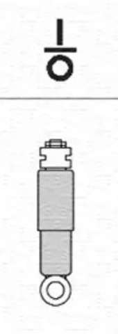 Amortyzator tylny 356408070000 MAGNETI MARELLI