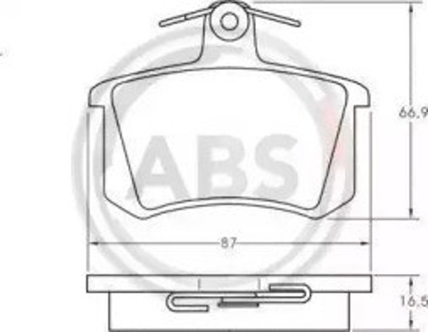 Klocki hamulcowe Alfa Romeo 156