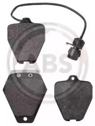 Klocki hamulcowe przednie tarczowe 37005 ABS