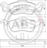 Klocki hamulcowe przednie tarczowe 37100 ABS