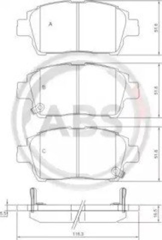 Klocki hamulcowe Geely FC