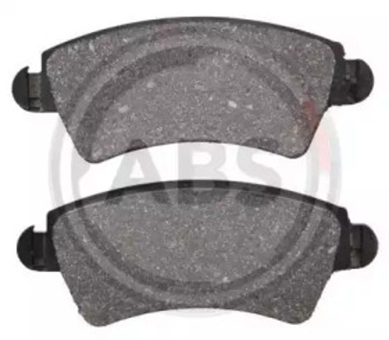 Klocki hamulcowe przednie tarczowe 37153 ABS