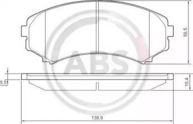 Klocki hamulcowe Mitsubishi Grandis
