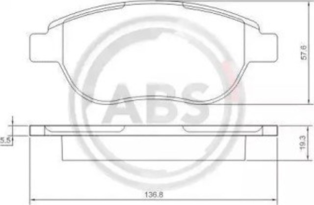 Klocki hamulcowe Citroen C3