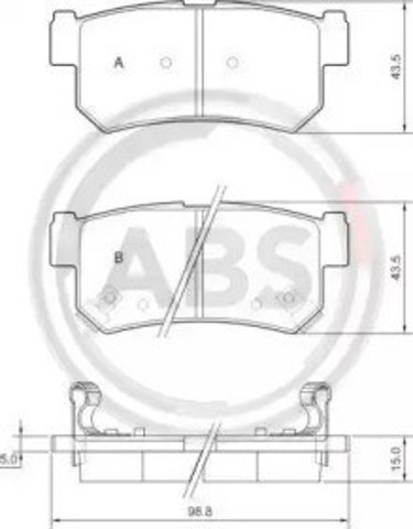 Klocki hamulcowe SsangYong Musso