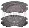 Klocki hamulcowe przednie tarczowe 37682 ABS