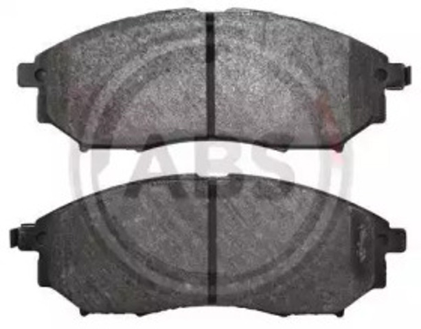 Klocki hamulcowe przednie tarczowe 37791 ABS