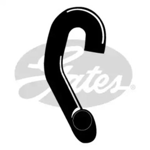 Przewód (króciec) chłodnicy górny 3966 GATES