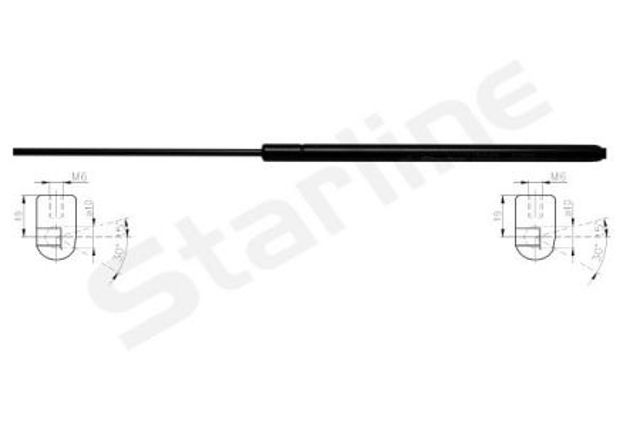 Amortyzator maski 4020805 STARLINE