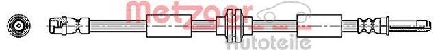 Przewód hamulcowy przedni 4110362 METZGER