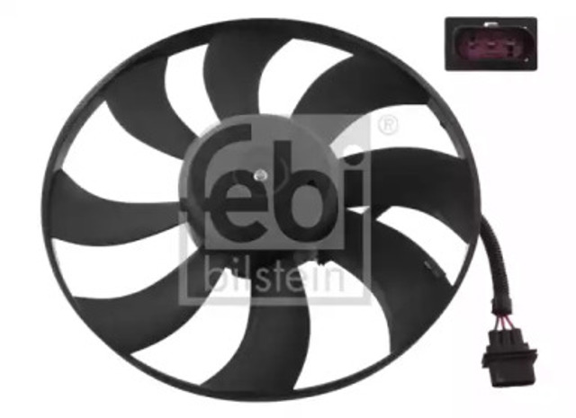 Wentylator elektryczny układu chłodzenia kompletny (silnik+wirnik) 46564 FEBI