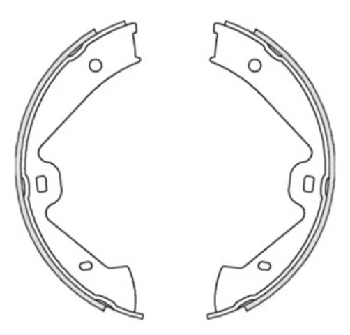 Klocki hamulca ręcznego 467500 REMSA