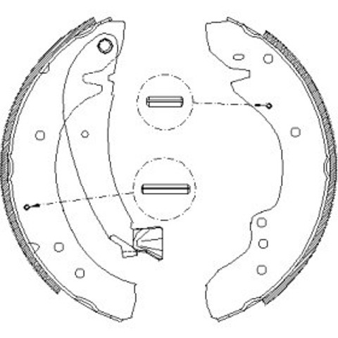 Klocki hamulcowe Opel Agila