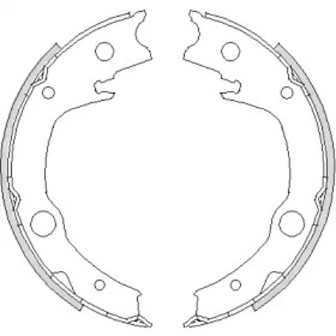 Klocki hamulca ręcznego 472900 ROAD HOUSE