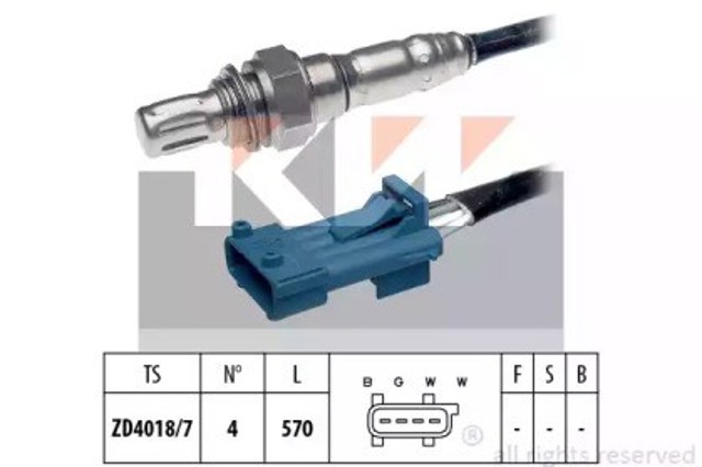 Sonda lambda Citroen C2