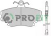 Klocki hamulcowe przednie tarczowe 50000845 PROFIT