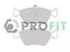 Klocki hamulcowe przednie tarczowe 50000901 PROFIT