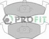 Klocki hamulcowe przednie tarczowe 50001101 PROFIT