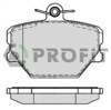 Klocki hamulcowe przednie tarczowe 50001162 PROFIT