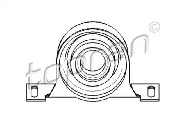Łożysko podwieszane wału Cardana 500014 HANS PRIES