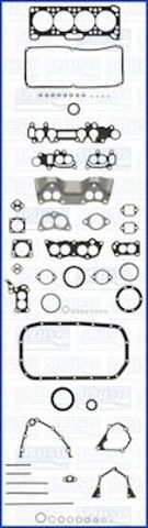 Zestaw uszczelek silnika pełny do Mitsubishi Lancer C1A,C6A