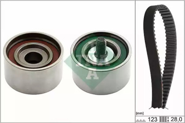 Pasek rozrządu, zestaw 530050210 INA