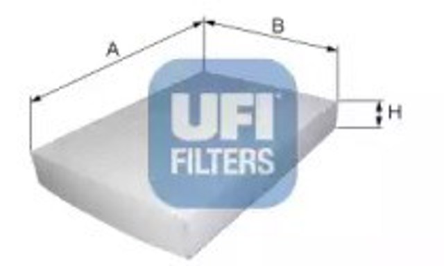 Filtr kabiny 5307400 UFI